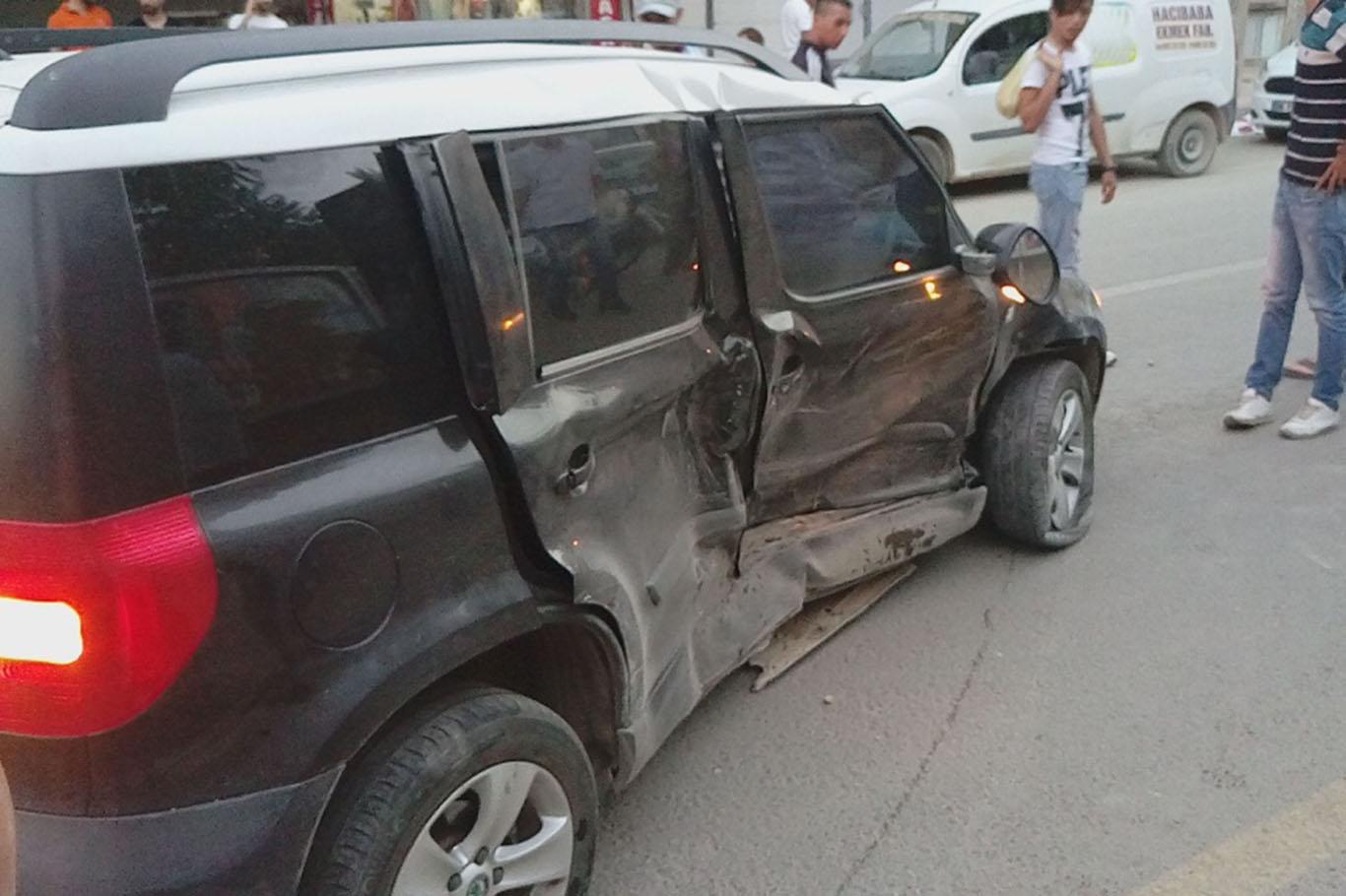 Nusaybin’de trafik kazası: Bir yaralı